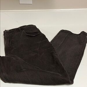 Abercrombie & Fitch Size 8 Extra Short Black Jeans